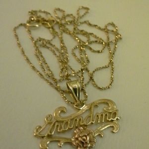 14k Grandma's Necklace
